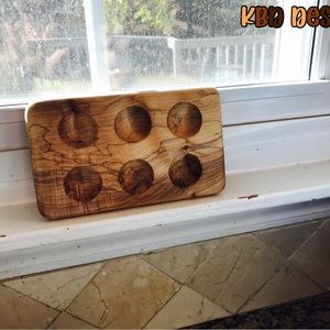 Hand made egg holder
